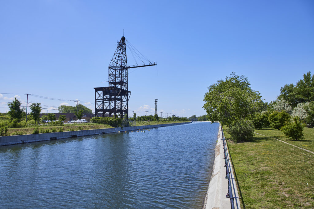 La grue Lasalle Coke du Canal Lachine